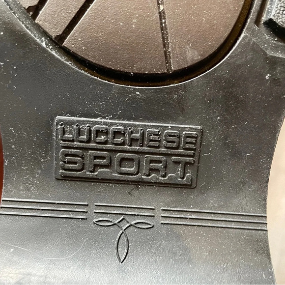 Lucchese Sport Vintage Roper Boots Brown Men’s 9.5 EE Leather Cowboy Western - Picture 12 of 13